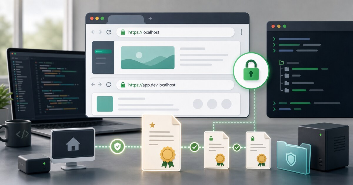 localhost を使った開発で TLS を有効にする方法