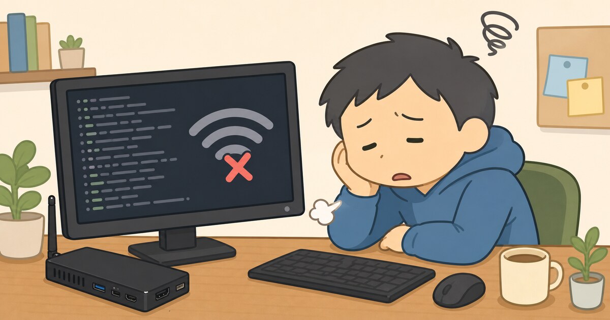 またWiFiがつながらなくなったLinuxユーザーの日常: RTL8723BSとLinux 7.0